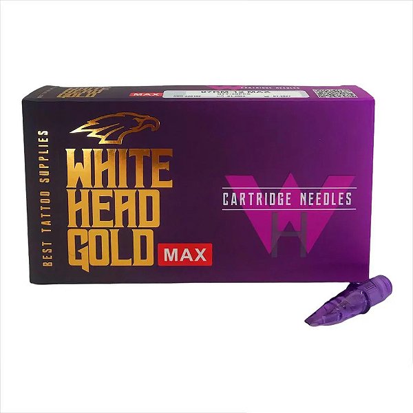 Cartucho White Head Gold Max - 20 Unidades